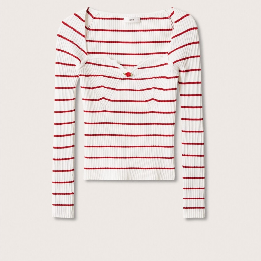 Mango Ribbed knit sweater - Picture 7 of 8